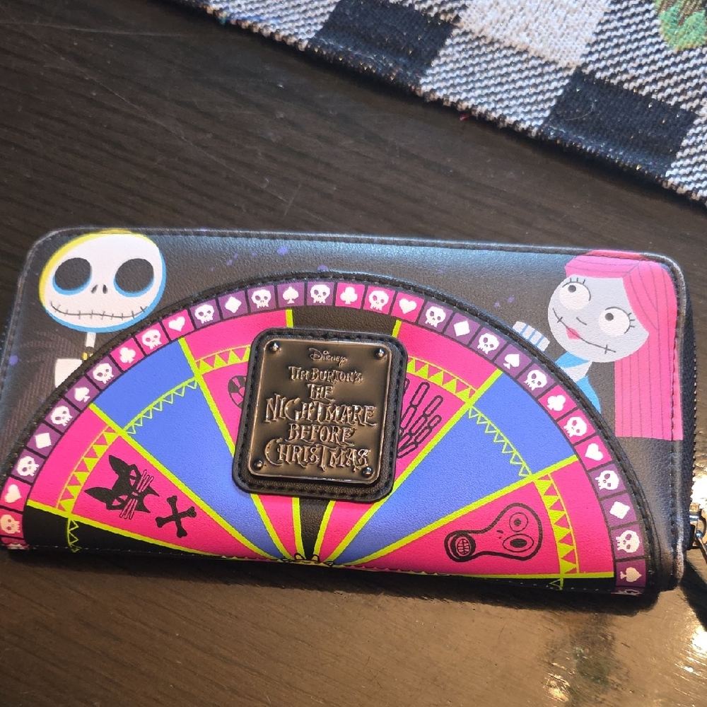 Disney The Nightmare Before Christmas Black Wallet